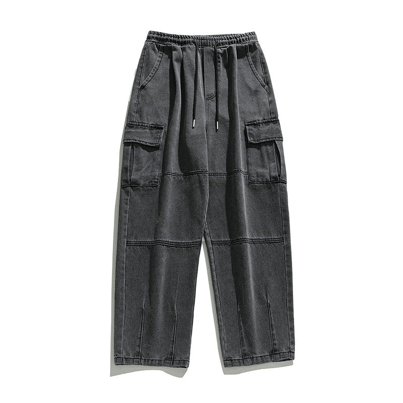 Retro Cargo Denim Jeans