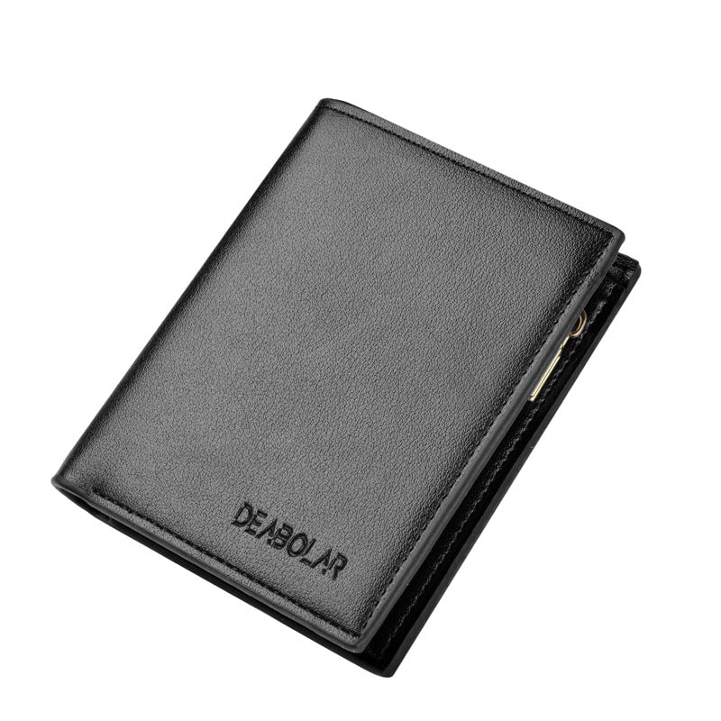 Men's Triple-fold Zipper