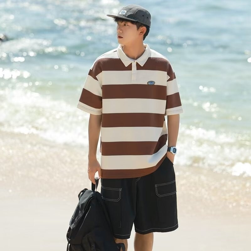Striped Polo Shirt