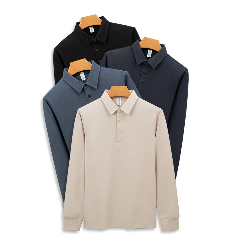Premium Solona Cotton Long-Sleeve Polo