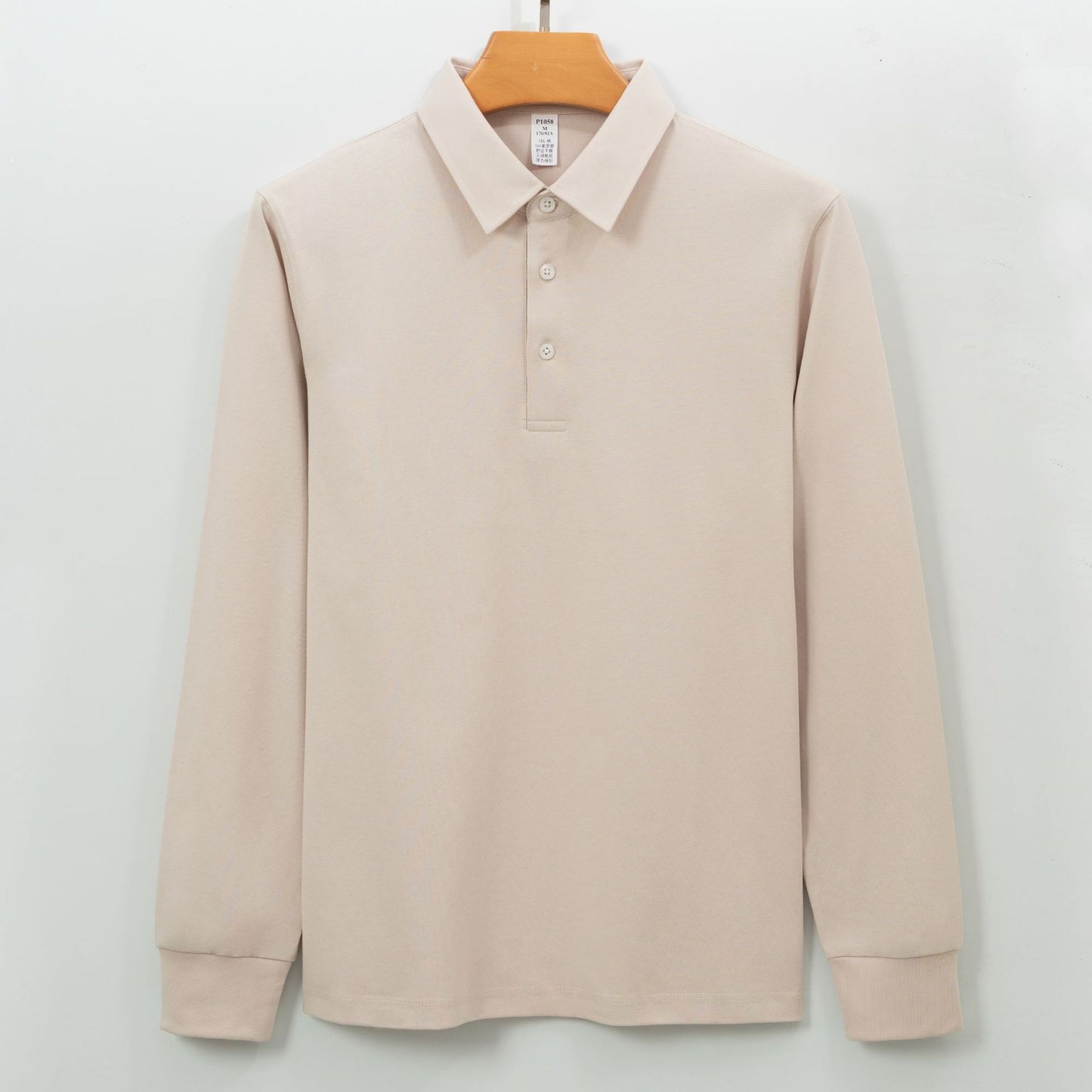 Premium Solona Cotton Long-Sleeve Polo