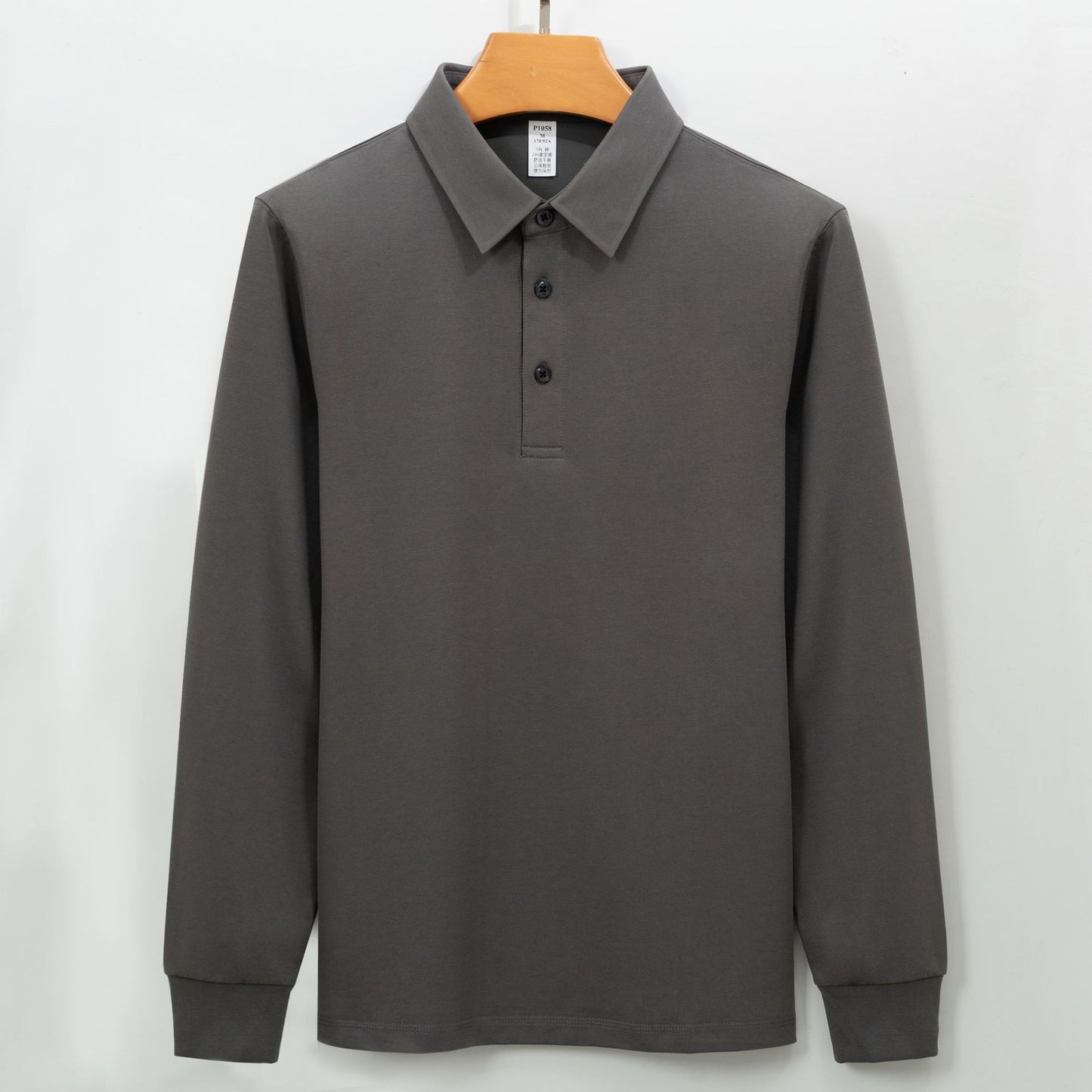 Premium Solona Cotton Long-Sleeve Polo
