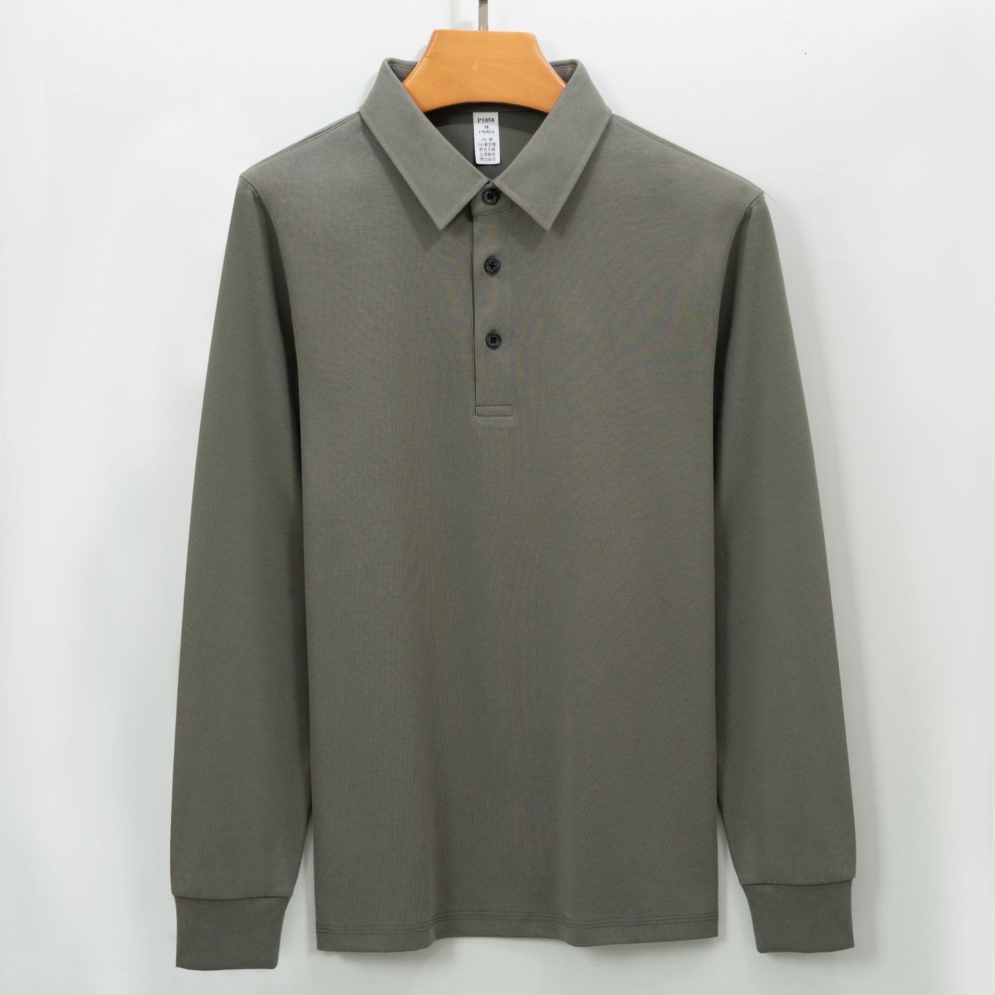 Premium Solona Cotton Long-Sleeve Polo