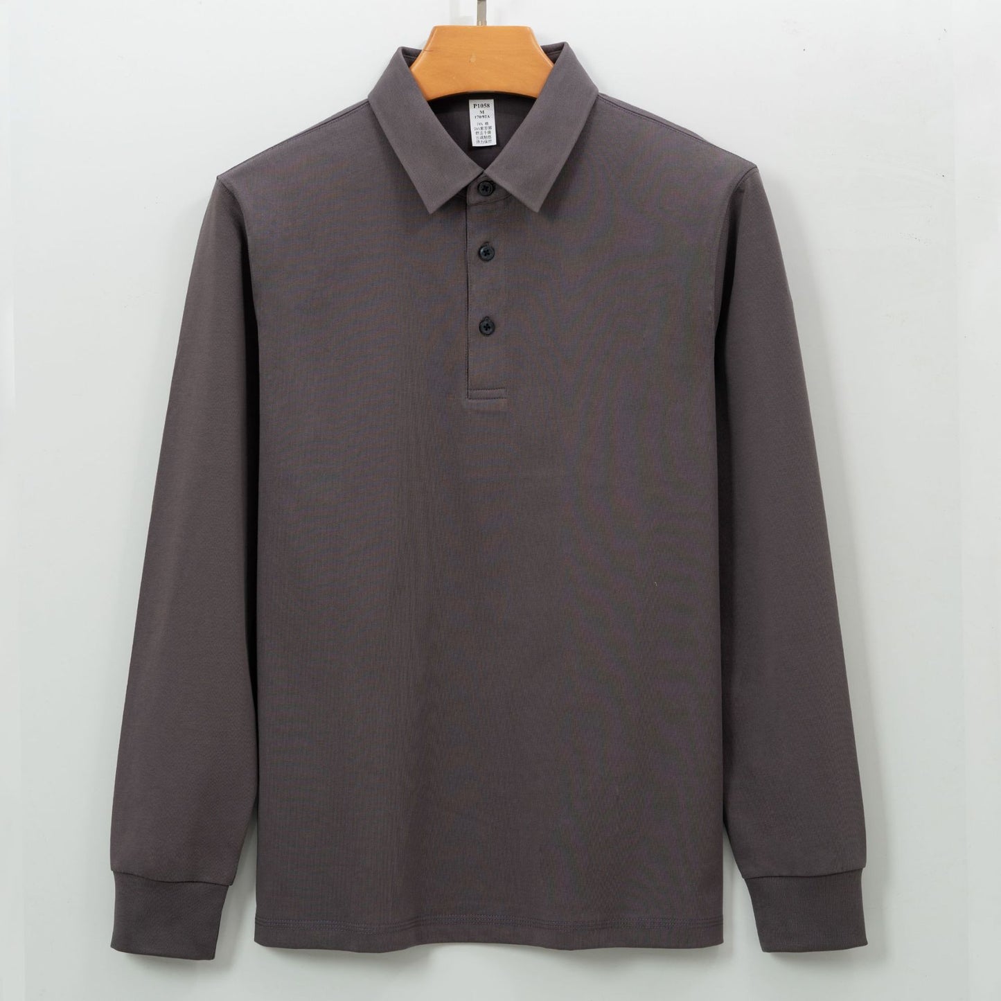 Premium Solona Cotton Long-Sleeve Polo