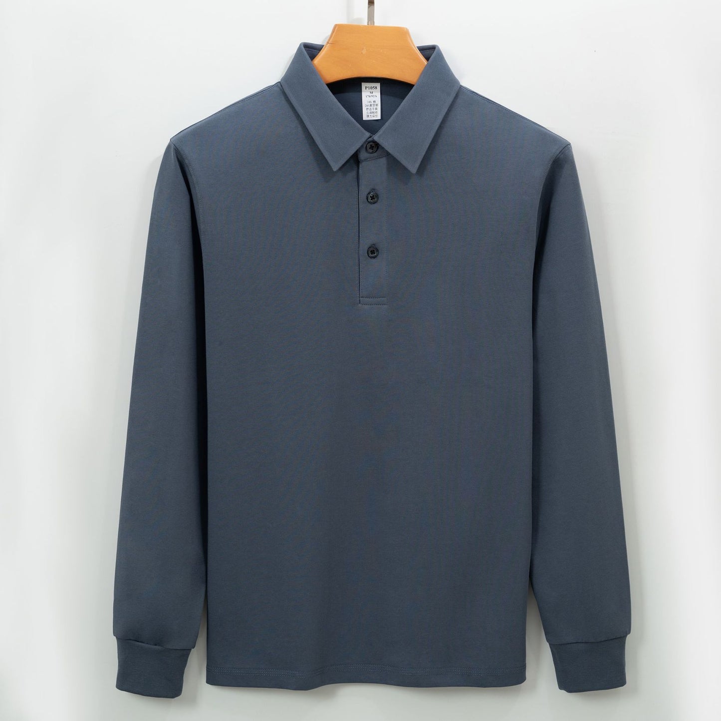 Premium Solona Cotton Long-Sleeve Polo