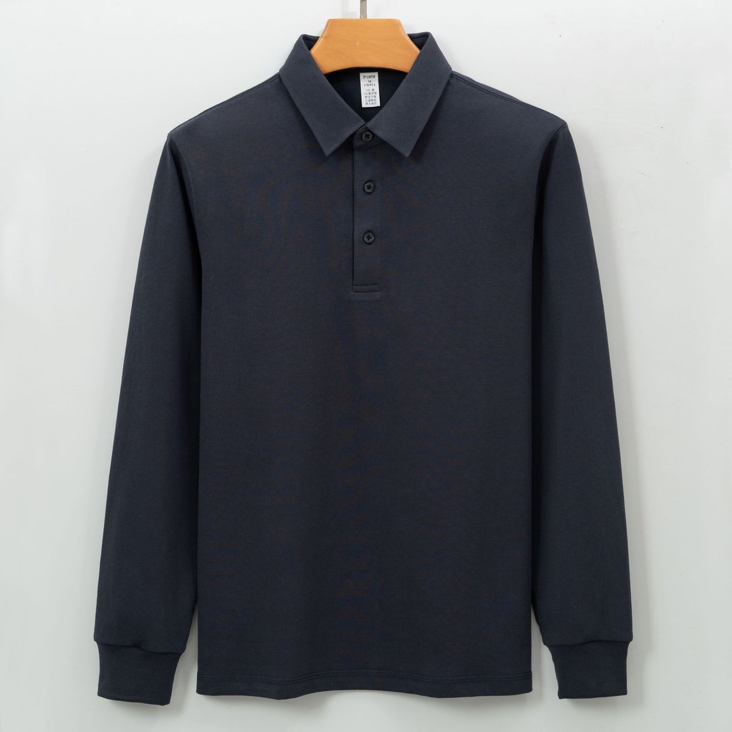 Premium Solona Cotton Long-Sleeve Polo