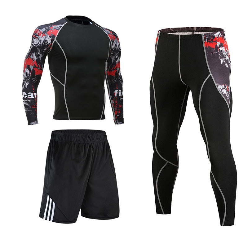 Men's Tights Long Sleeve Fitness Wear