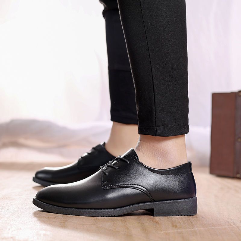 Business Formal Wear Leather British Casual Shoes