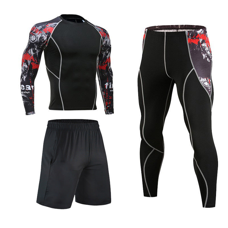 Men's Tights Long Sleeve Fitness Wear