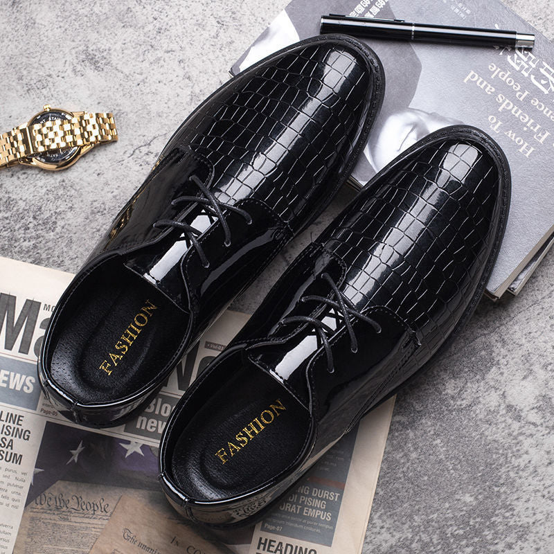 Business Formal Wear Leather British Casual Shoes