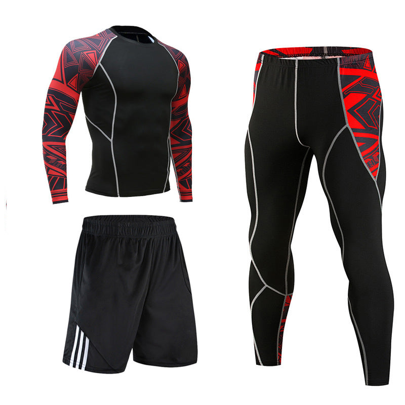 Men's Tights Long Sleeve Fitness Wear