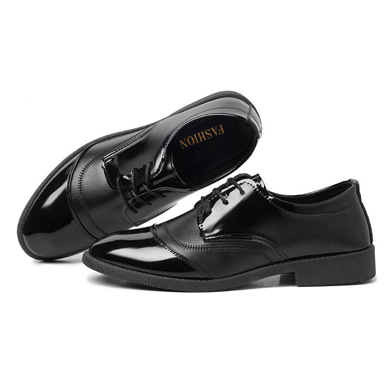 British Black Casual Wedding Shoes