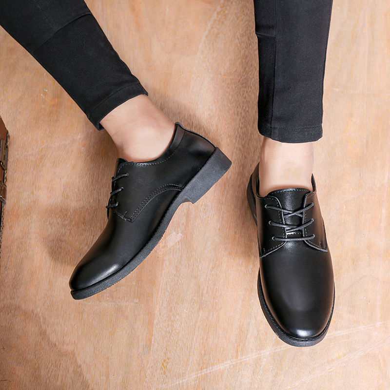 Business Formal Wear Leather British Casual Shoes