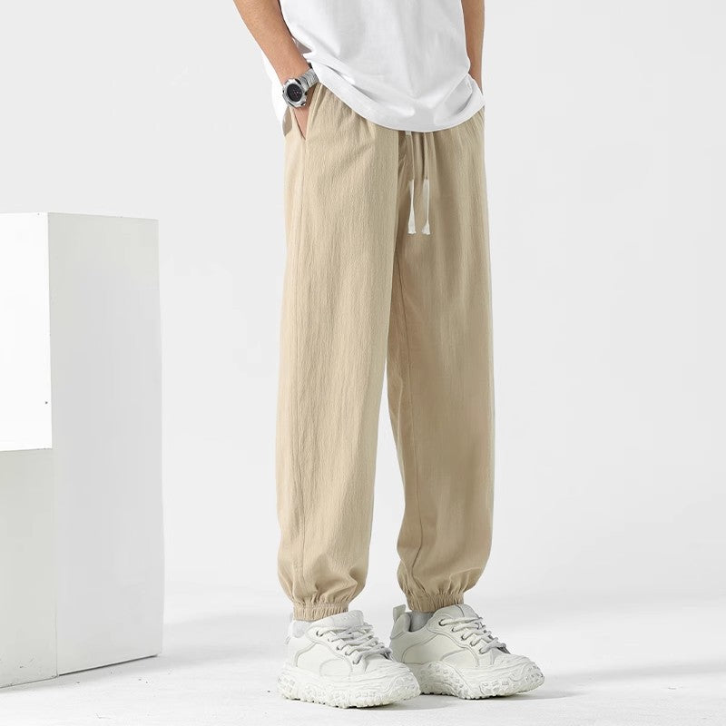 Baggy Straight-Leg Pants