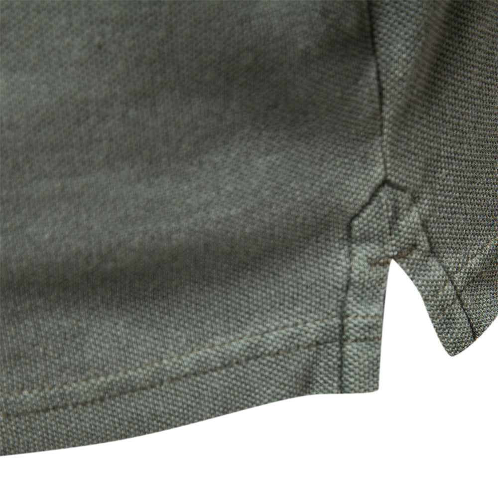 Men's Casual Cotton Polo Shirt