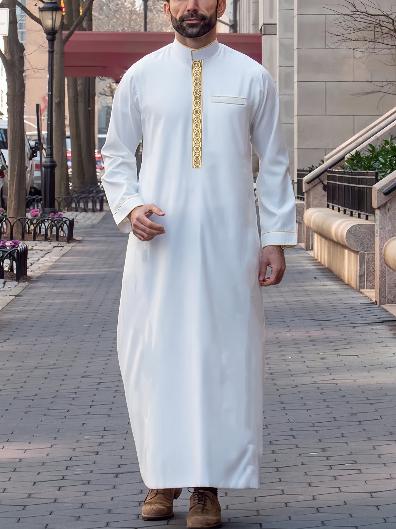 Arab Embroidered Islamic Thob