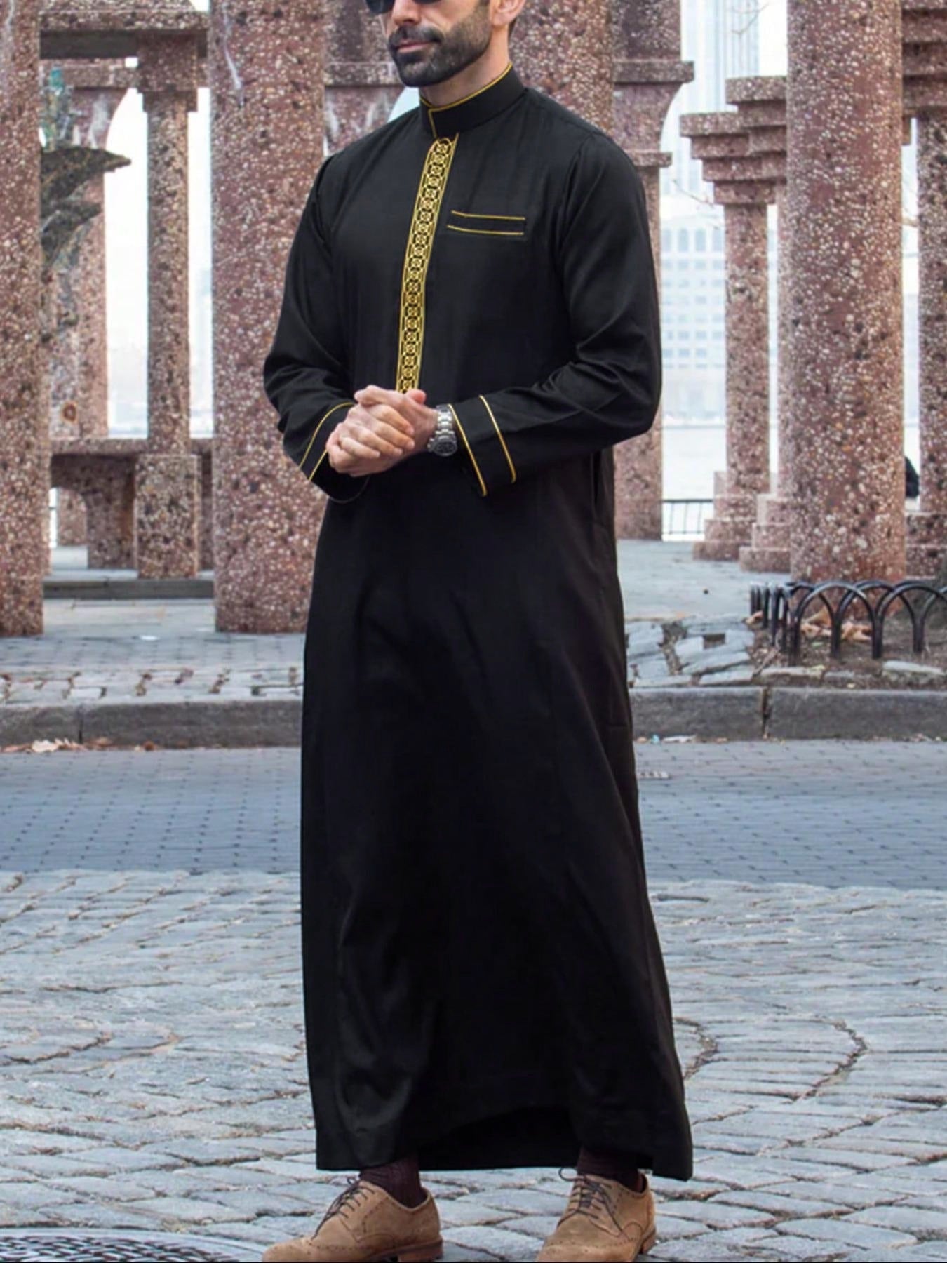Arab Embroidered Islamic Thob