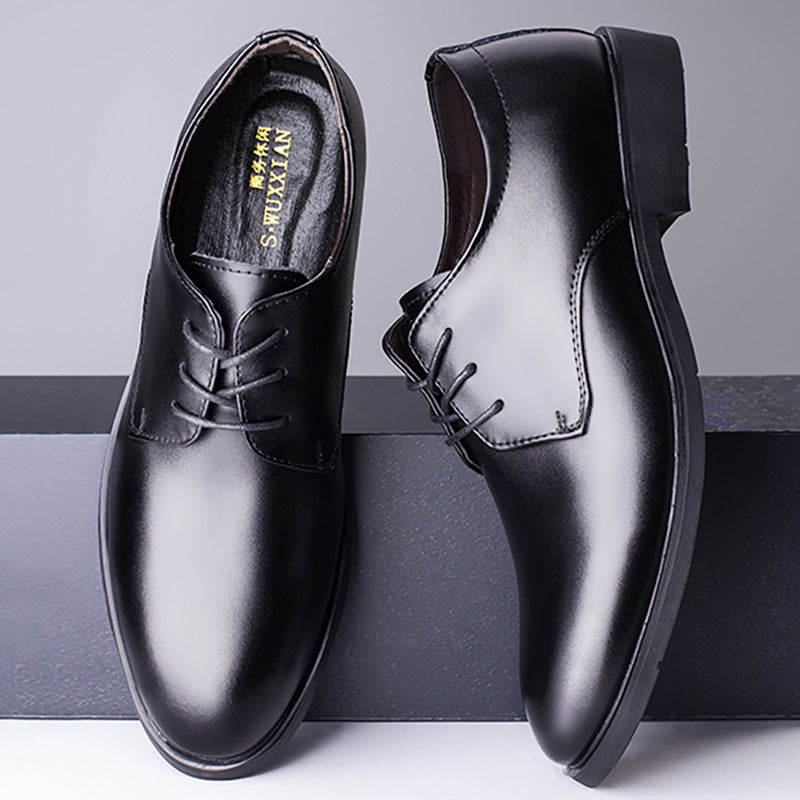 British Black Casual Wedding Shoes