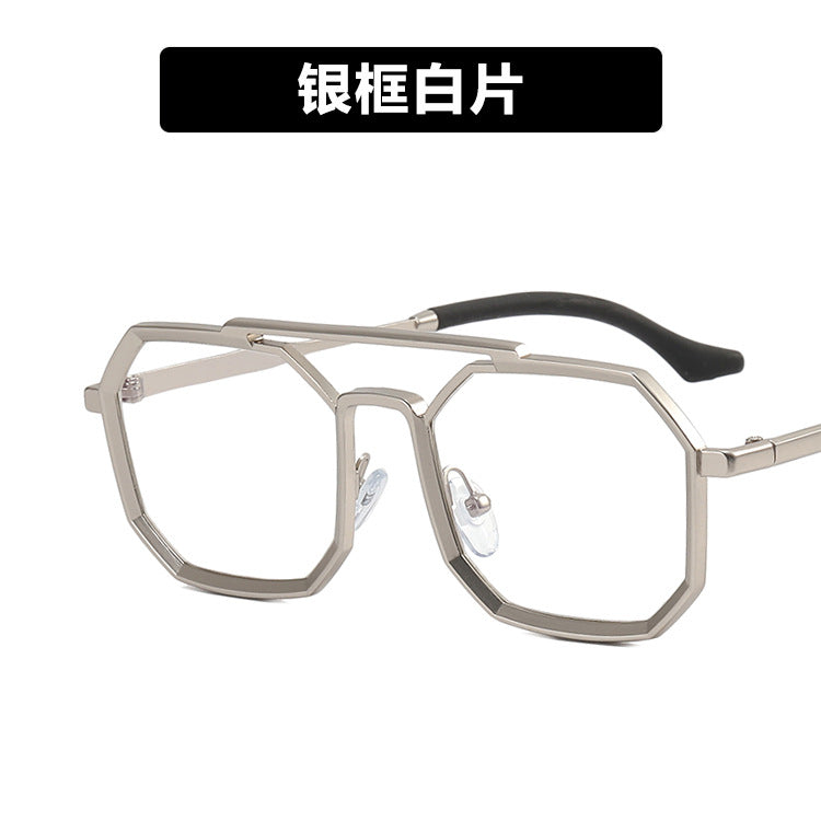 men's polygonal sunglasses