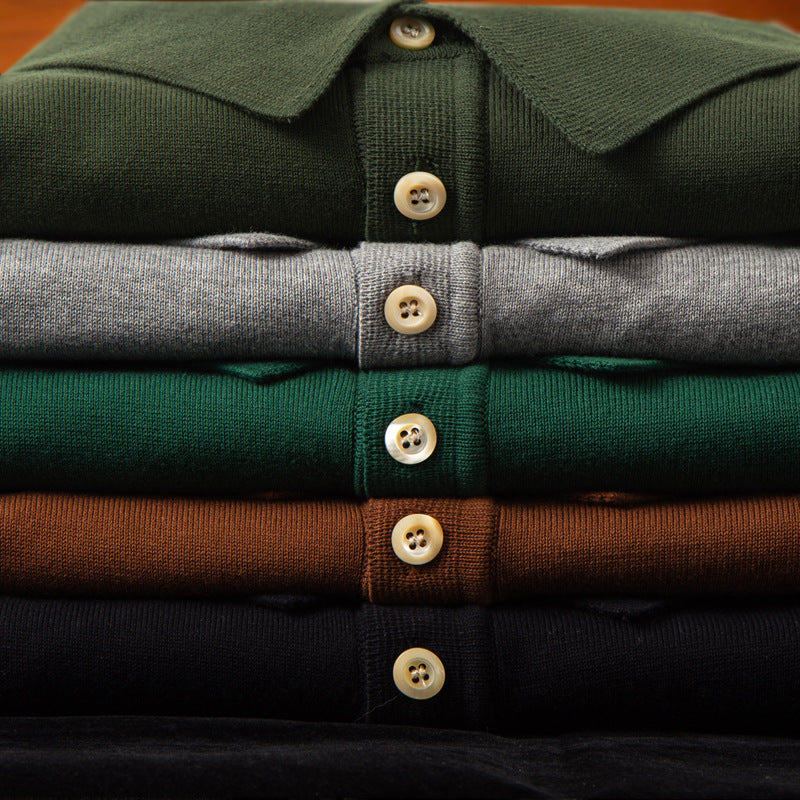 Retro Knit Polo