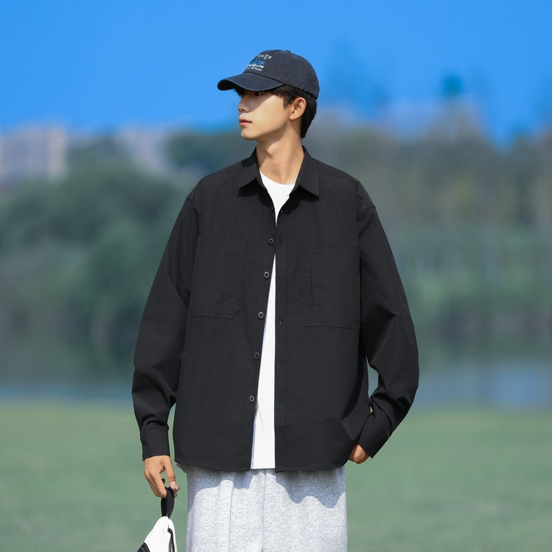 Men's Oversized Shirt Jacket