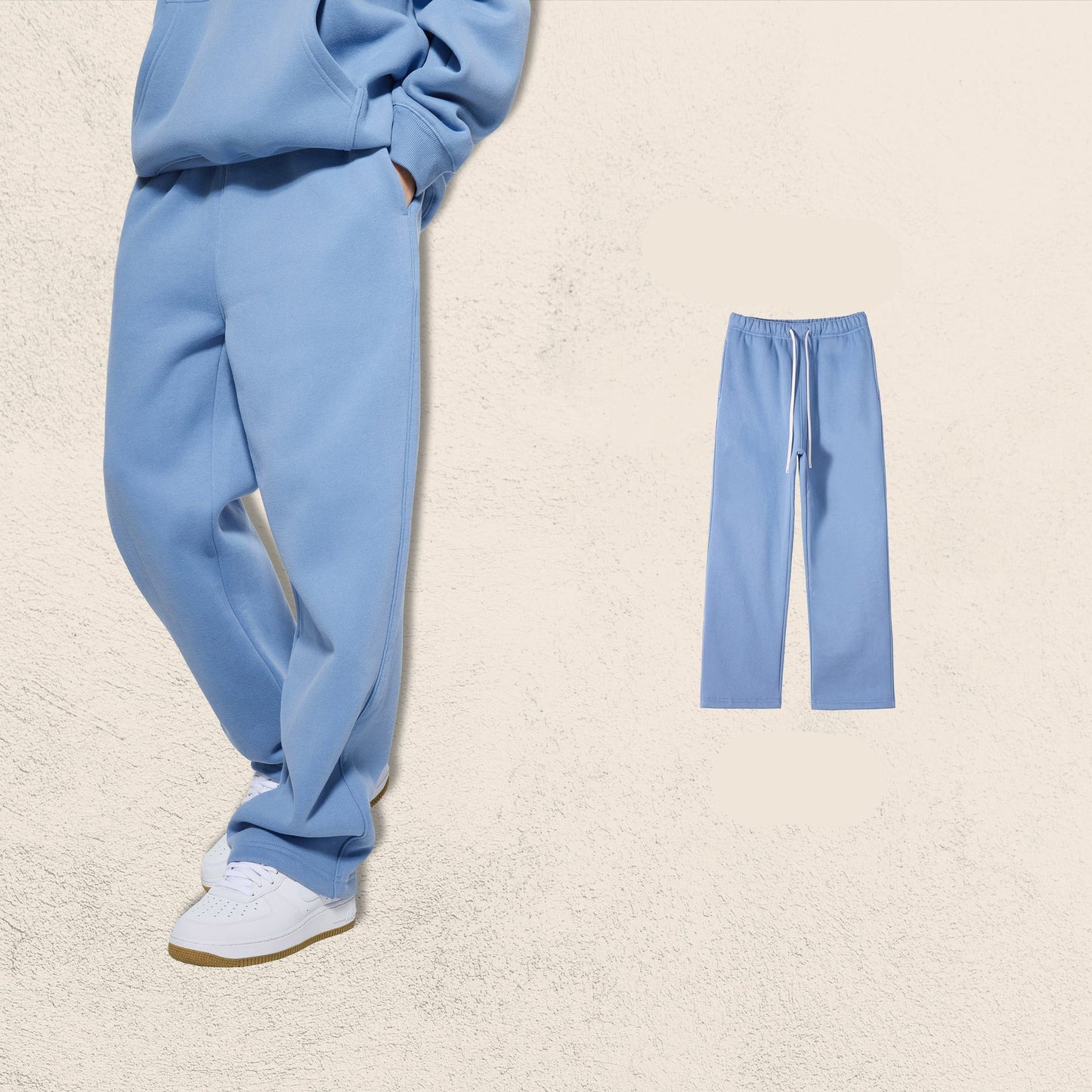 American Style Straight-Leg Sweatpants