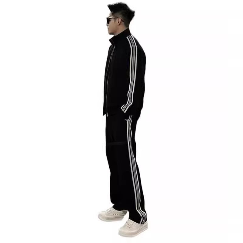 Athletic Striped Leisure Set
