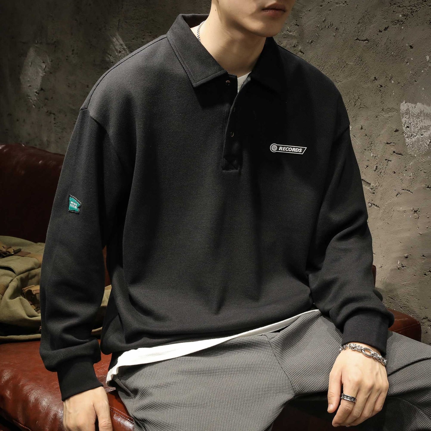Retro Varsity Polo