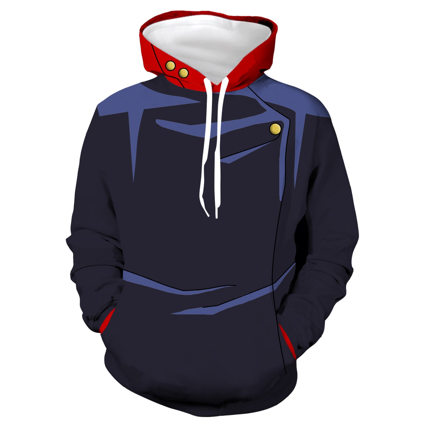 Anime-Inspired Zip Hoodie