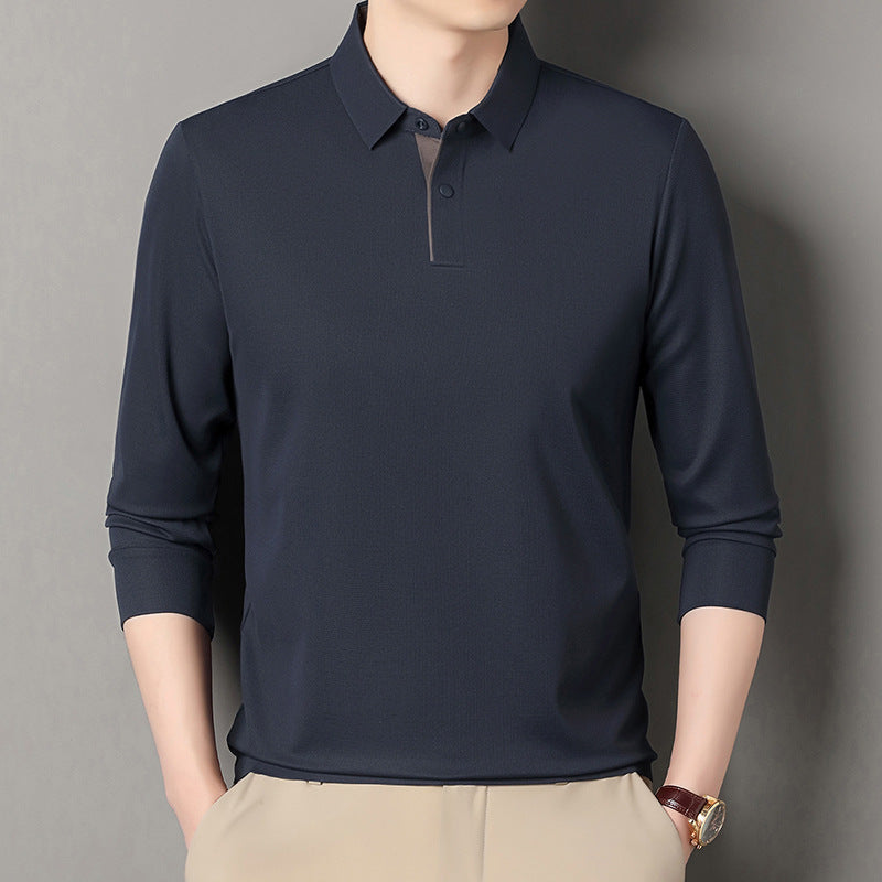 Men's Long-Sleeve Polo Shirt