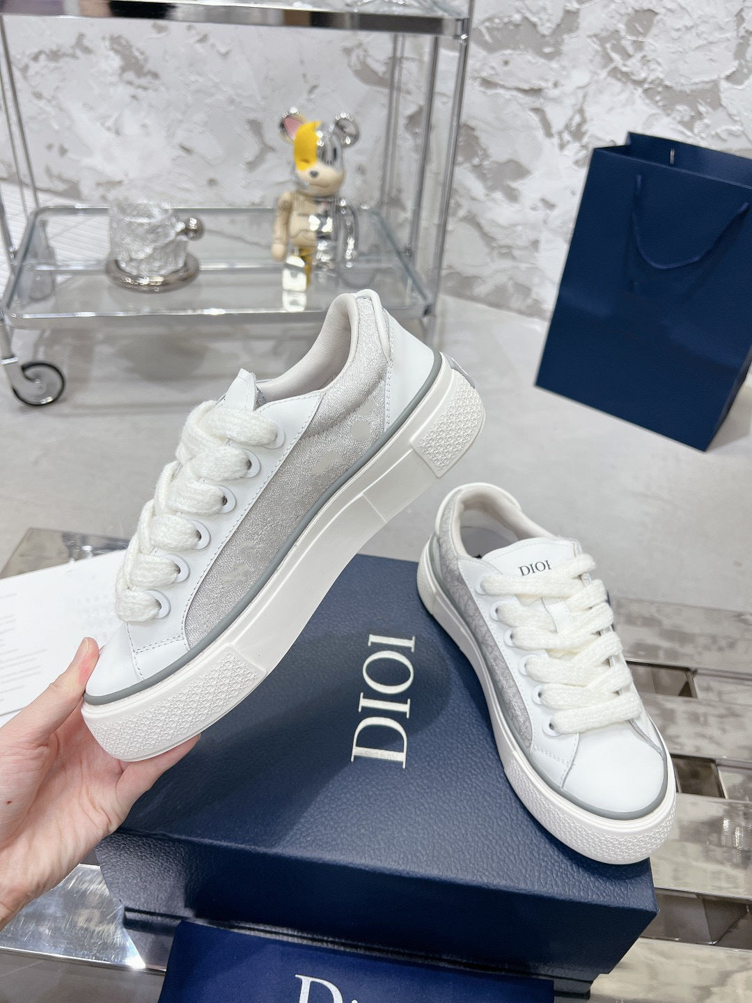 Lace-up Casual Platform Sneakers