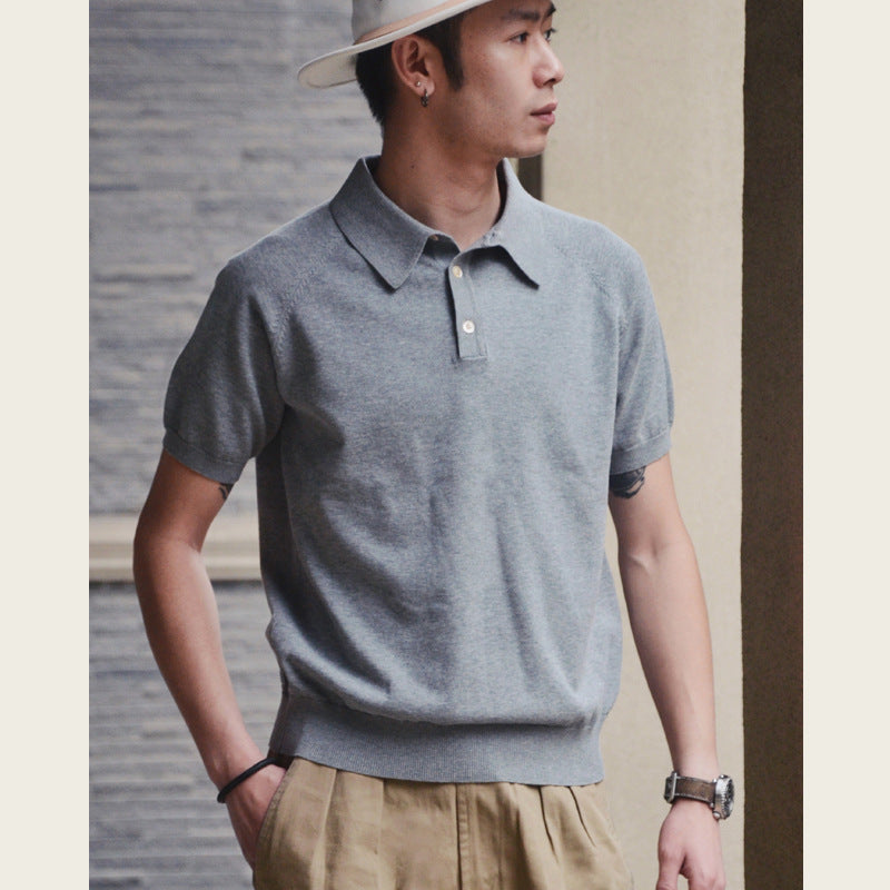 Retro Knit Polo