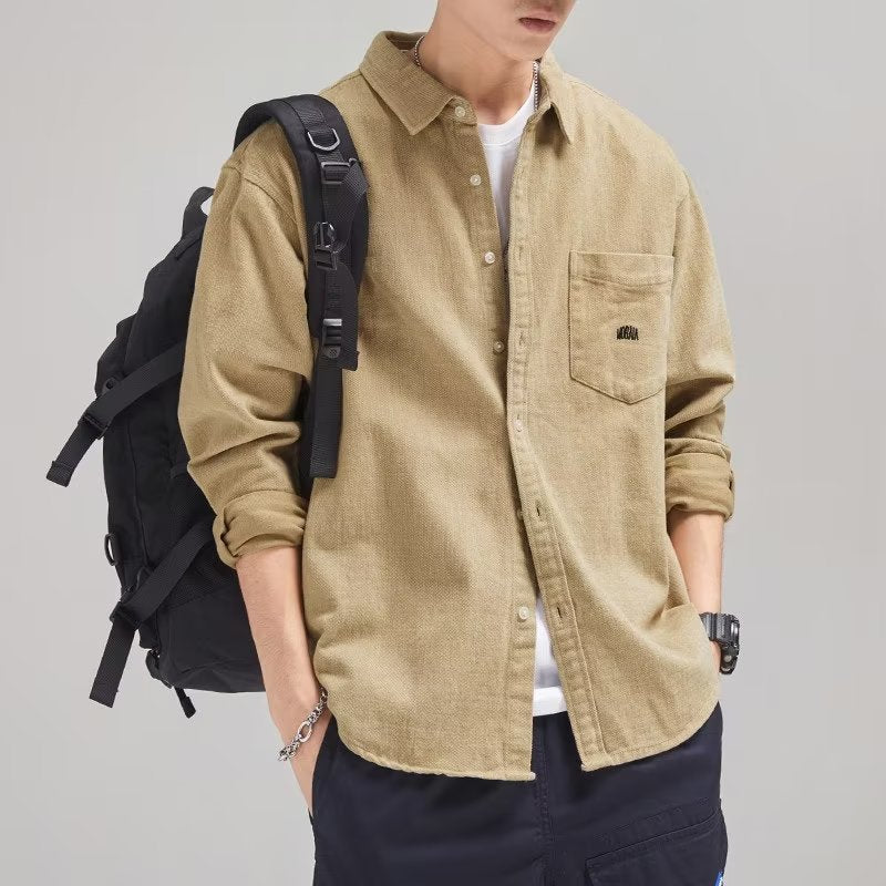 Long-Sleeve Shirt Jacket