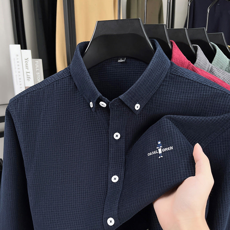 Men's Corduroy Long-Sleeve Shirt