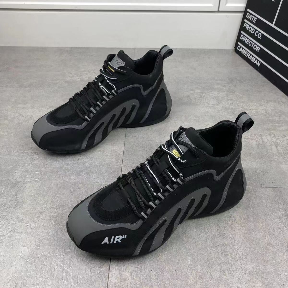 Cross-border foreign trade, spring new fashion trend, sports casual soft soling, soft surface, Korean version, versatile Forrest Gump shoes, dad shoes