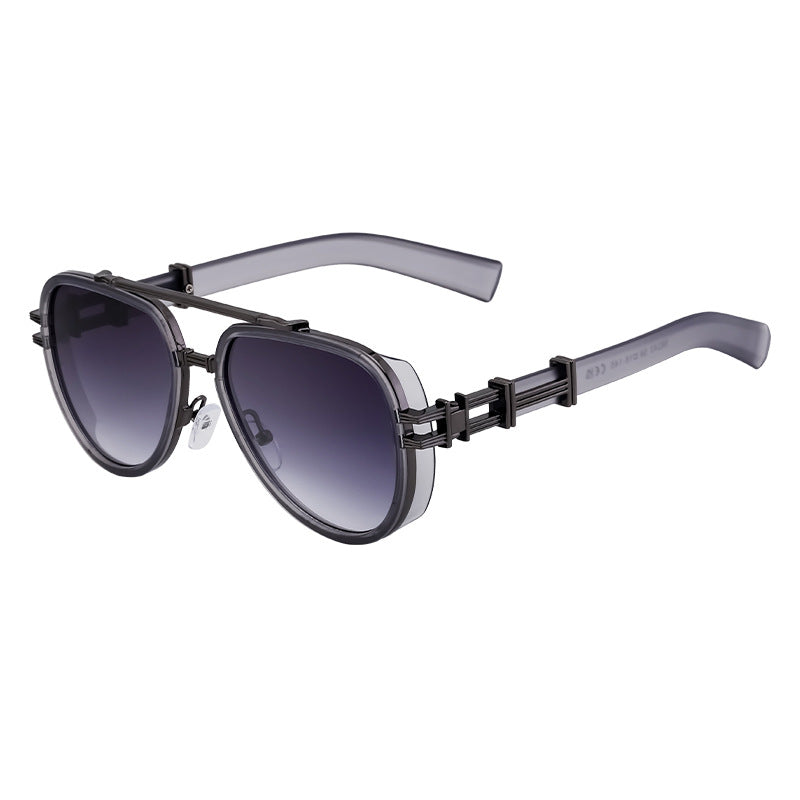 Vintage Steampunk Aviator Sunglasses