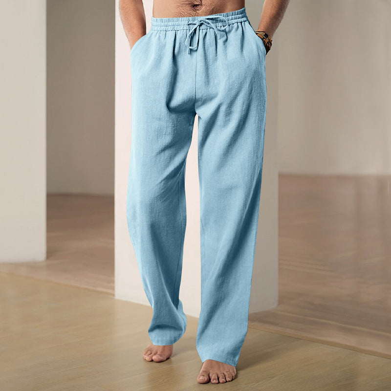 Men's Loose-Fit Wide-Leg Trousers