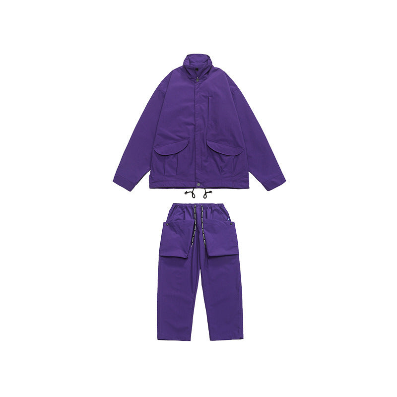 Relaxed Fit Thin Track Suit