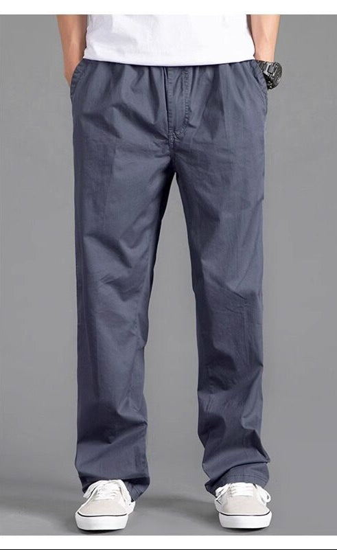Loose Fit Straight Trousers