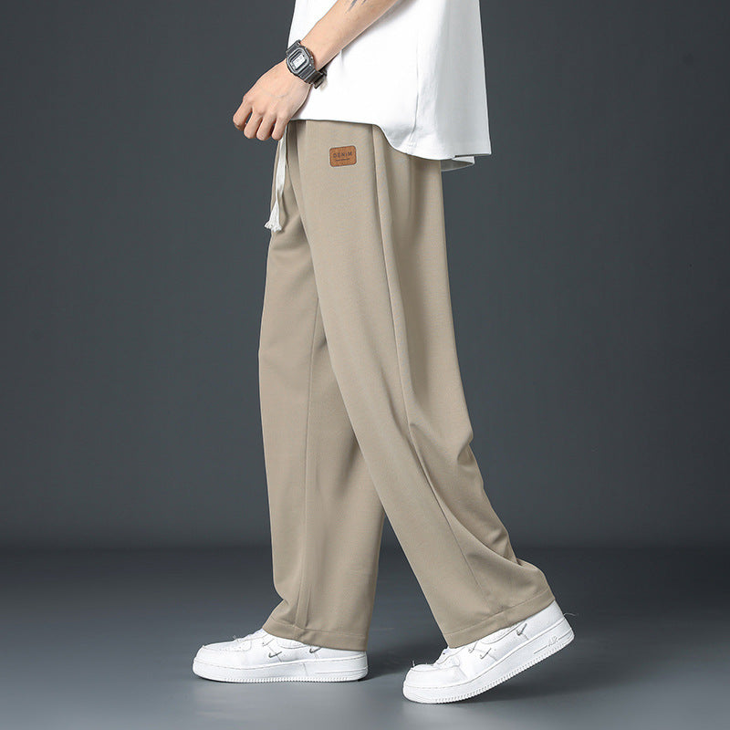 Relaxed Fit Wide-Leg Pants