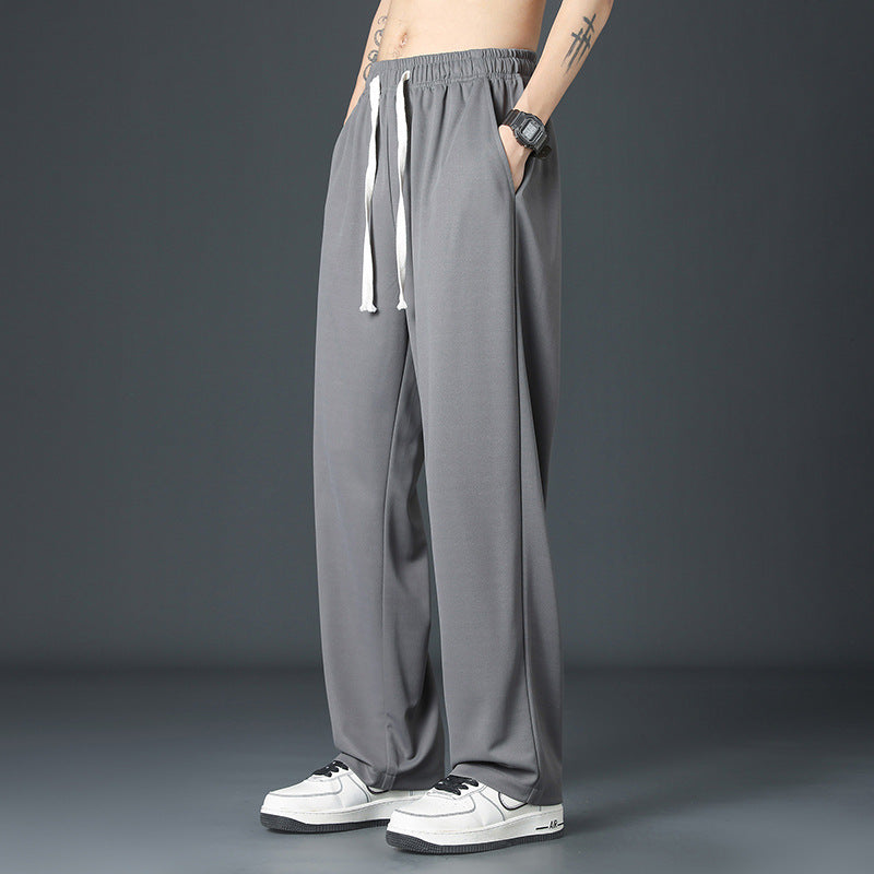Relaxed Fit Wide-Leg Pants