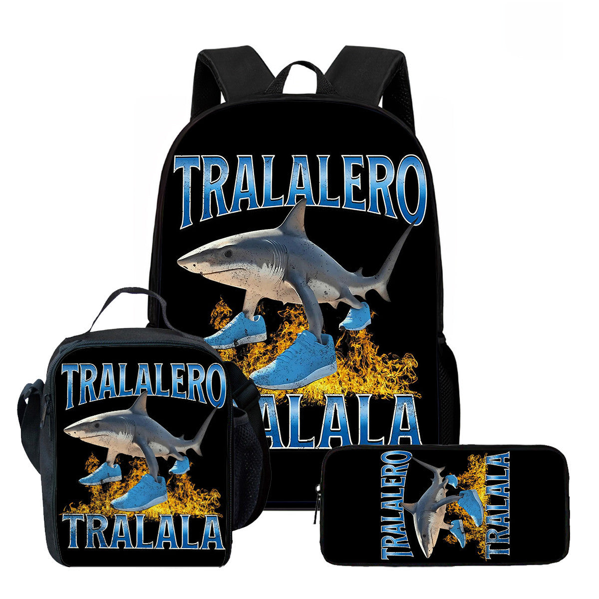Viral brainrot Backpack Set