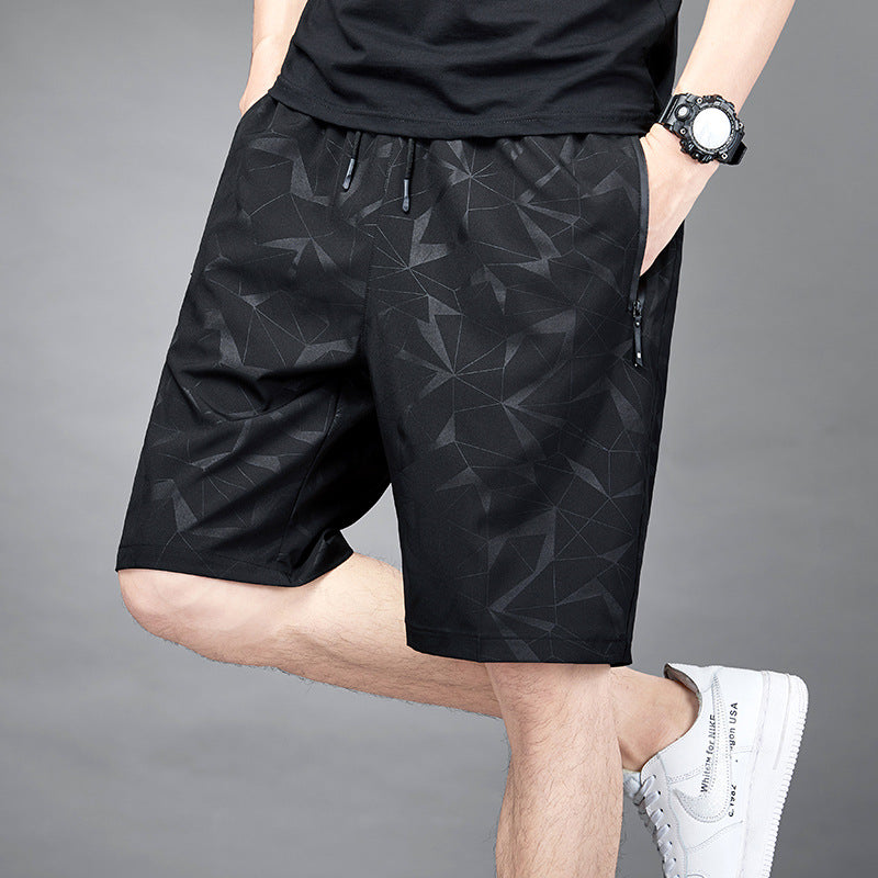 Ice Silk Casual Shorts