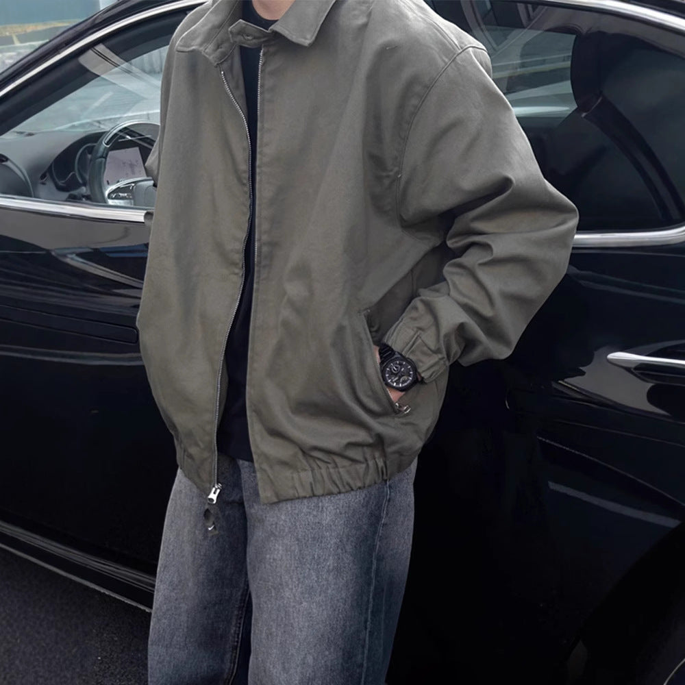 Men's zip-up jacket
