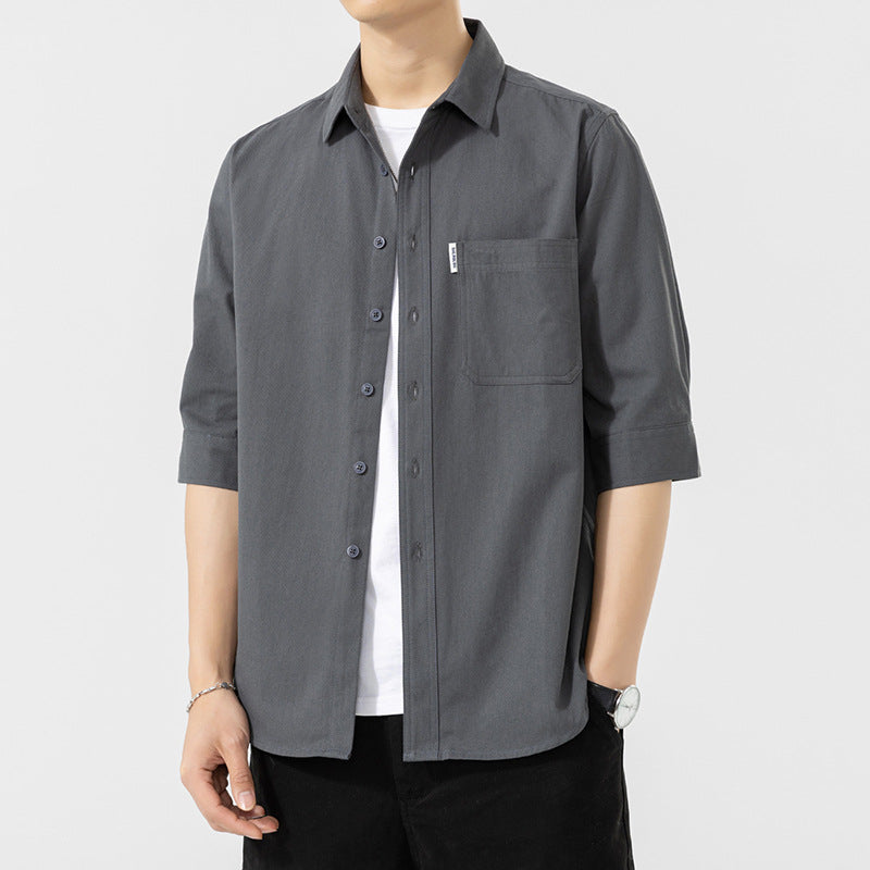 Men's Casual Button-Down Shirt