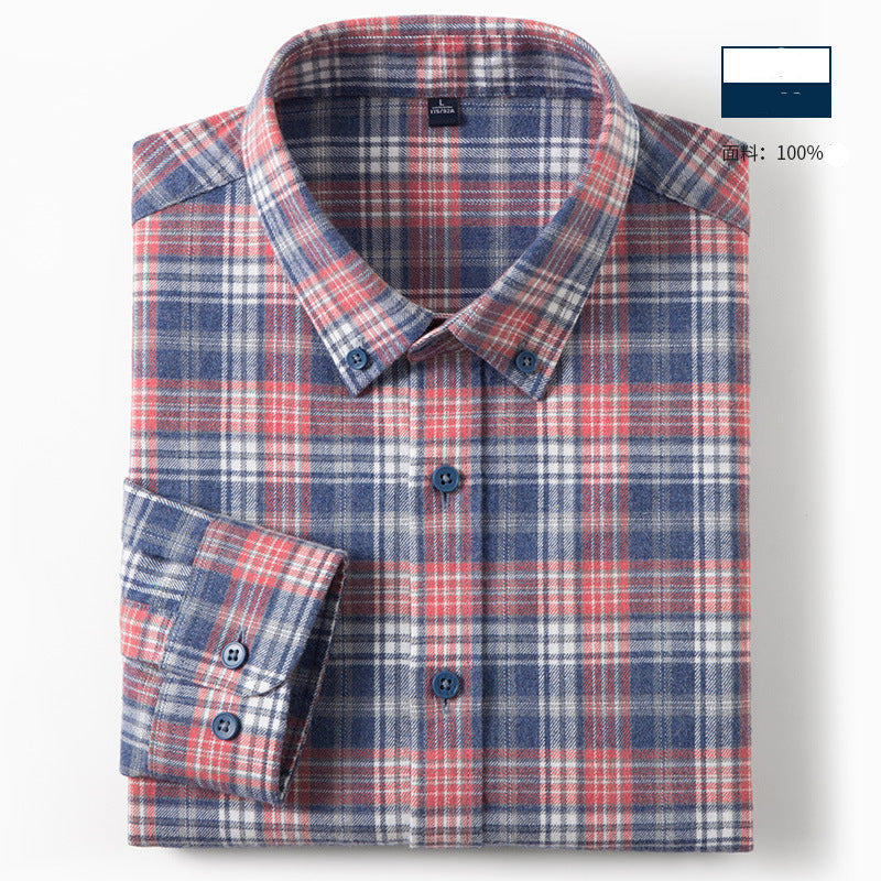 Flannel Plaid Shirt