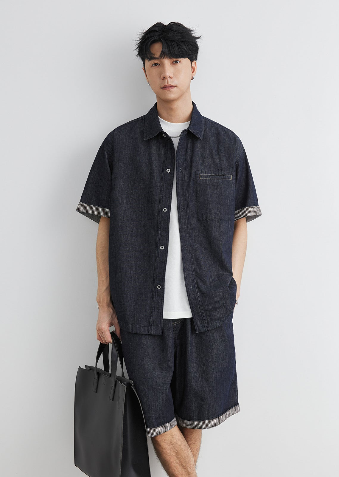 Casual Camp Collar Shirt & Shorts Set
