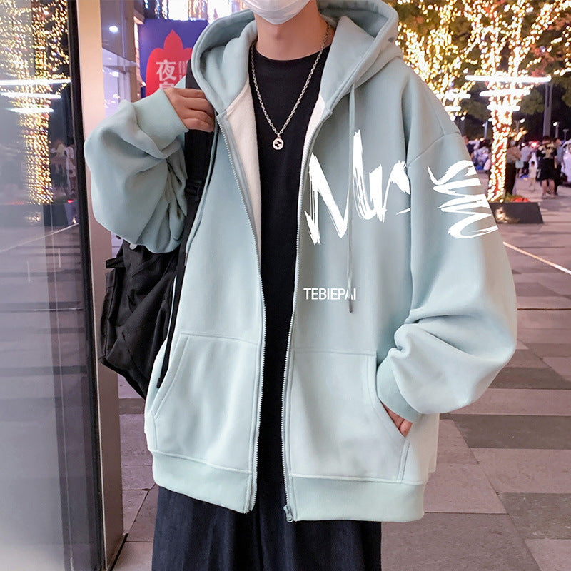 Zippered Hoodie Jacket