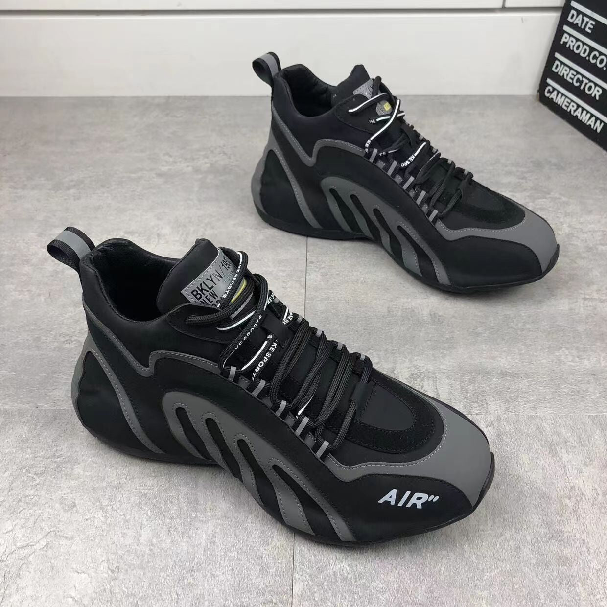 Cross-border foreign trade, spring new fashion trend, sports casual soft soling, soft surface, Korean version, versatile Forrest Gump shoes, dad shoes