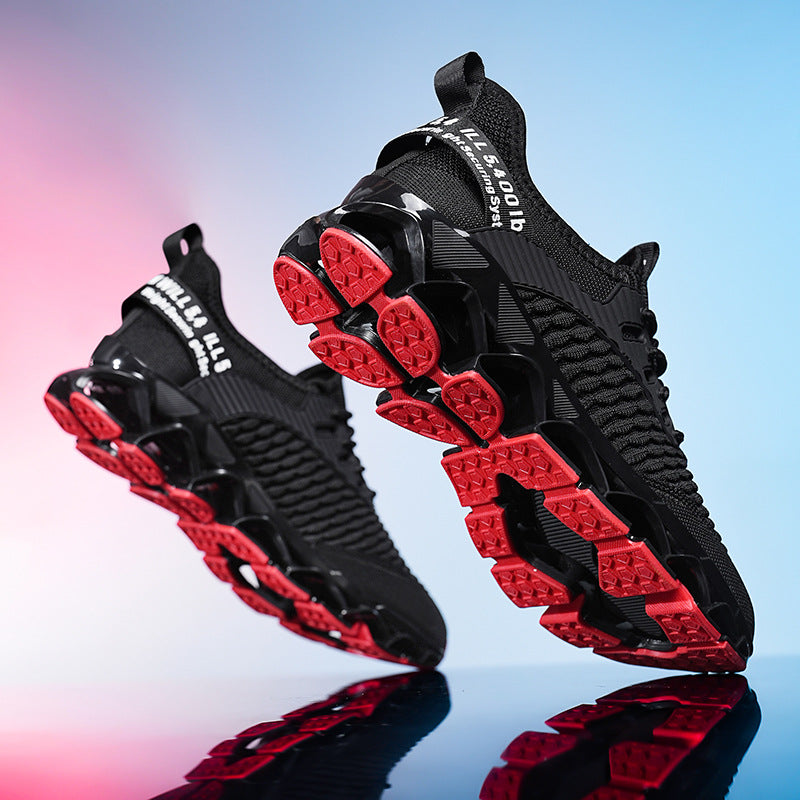 Blade-Sole Running Shoes
